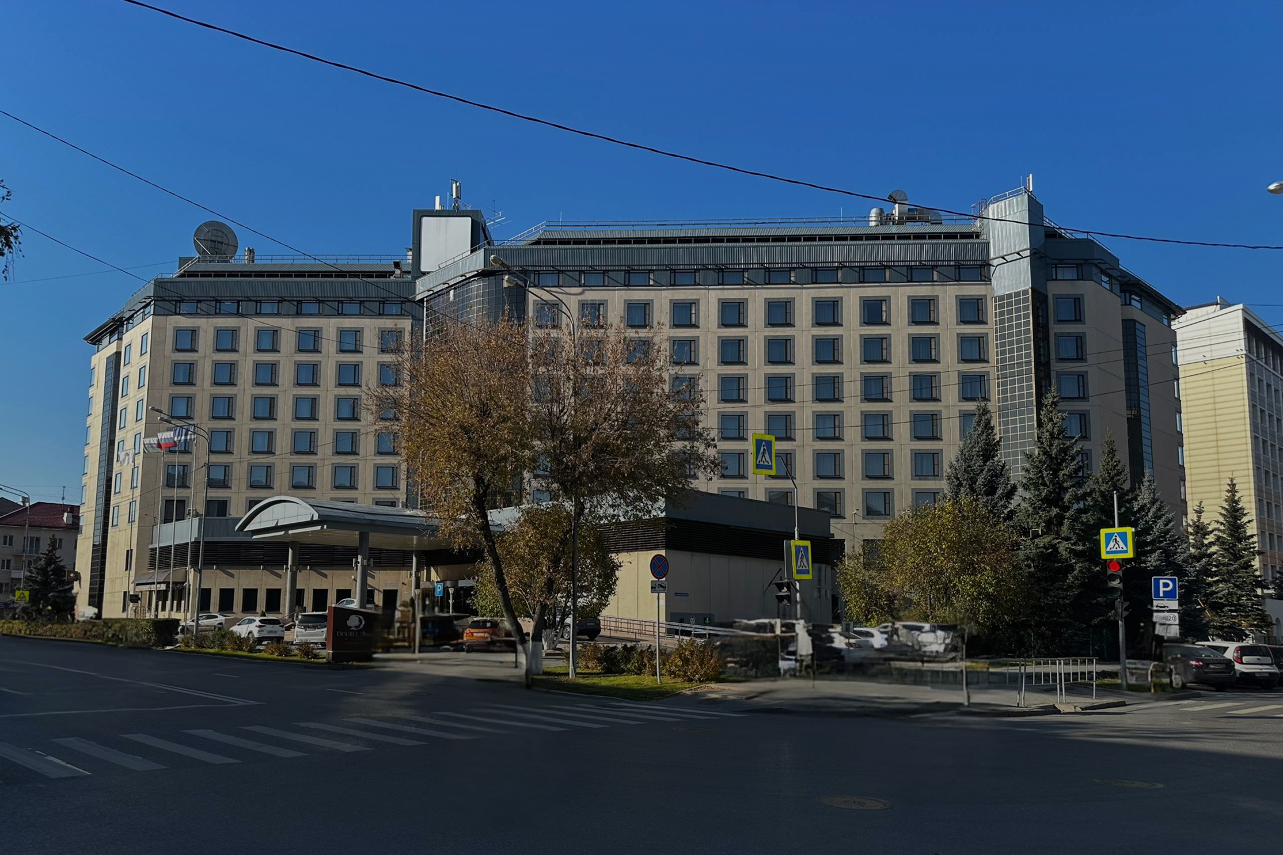 Проект: Здание DoubleTree by Hilton, Тюмень